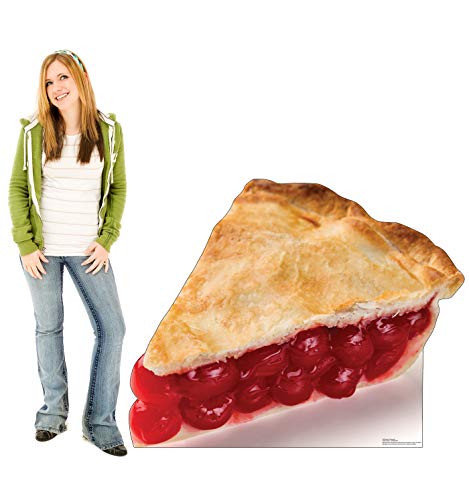 Image of Cardboard People Slice of Cherry Pie Life Size Cardboard Cutout Standup