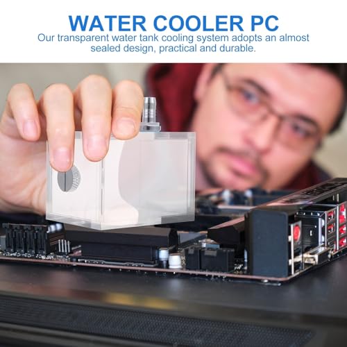 Tanque de refrigeración líquida de PC fácil de rellenar con acrílico 3