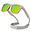 Brown&rainbow Gold Lens