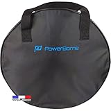 ✅ [Cuidado fácil] La bolsa de 40 cm de diámetro y 12 cm de ancho está acolchada y resistente al agua para una protección óptima de su cable de carga de batería EV o herramienta de bricolaje