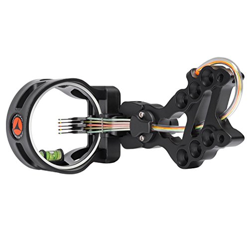 Apex Gear Apex AG1615BK Accu Strike XS .019 5 Pin Archery Sight, Black, Left Hand/Right Hand