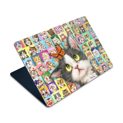 Autocollant MacBook Air 15 M2 2023 : l'art félin de Kayomi Harai pour égayer votre bureau