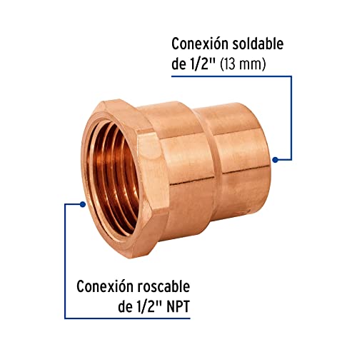 Conector rosca interior 8 Imagen adicional