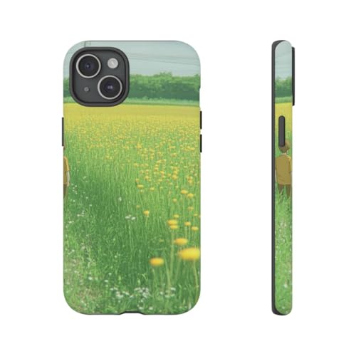 Coque iPhone 15 Plus rigide mate : protégez des rayures avec un design artistique