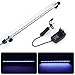 MLJ Acuario LED Iluminación, Iluminación LED para Acuarios Plantados Lámpara LED para Peceras Resistente al Agua Luz para (Deutschland Lagerhaus) (48cm, Blanco y Azul)