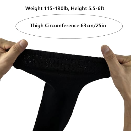 Bestjybt Women Plus Size Thigh High Socks Extra Long Over Knee Socks Warm Thick Leg Warmers Boot Stockings4