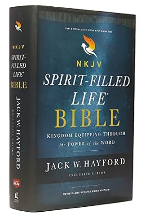 Book cover NKJV, Spirit-Filled Life Bible, Third Edition, Hardcover, Red Letter, Comfort Print: Kingdom Equipping Through the Power of the Word
