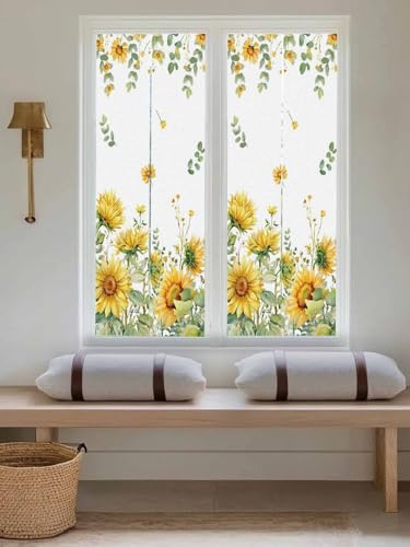 Película decorativa para ventana, 17.7 x 39.3 pulgadas miniatura 3