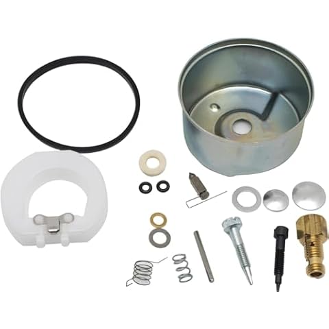 632347 Carburetor Rebuild Float kit for Tecumseh, Carb Rebuild for Coleman Generator Snowblower 6HP 8HP 10HP HM100 HSMK80 Engine 631951 632019a 631700 Float Bowl Cover