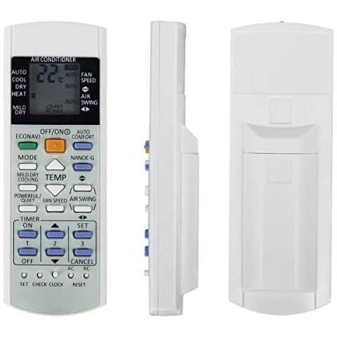 HONONJO Remote Control for Panasonic Air Conditioner Air Conditioning A75C3208 A75C3706 A75C3708 KTSX5J A75C3167 A75C3607 A75c3300 A75C3871 A75C3772 Cover