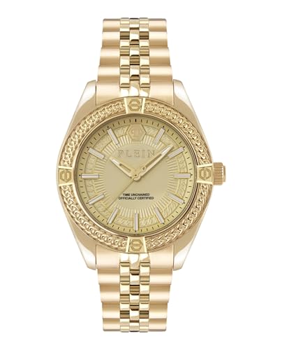 Philipp Plein Orologio analogico al quarzo Plein ICON Chain acciaio