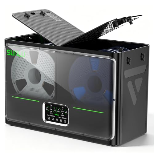 SUNLU S4 Pro 3D Printer Filament Dryer Box Upgrade Filadryer S4 (Black)