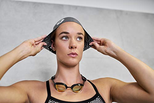 Arena Moulded Pro Ii Swim Cap, Black #TOP3