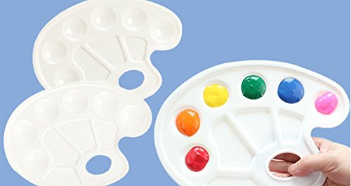 Tebery - Set di 12 vassoi per pittura ad olio, in
