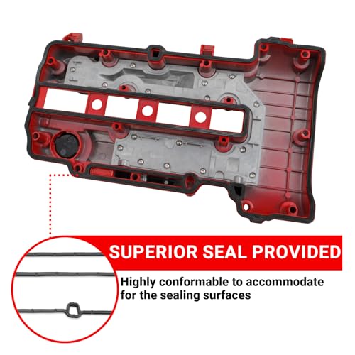 Mocar7 6004-027 Engine Valve Cover With Gasket Compatible With Chevrolet Cruze Trax Sonic Volt thumb #5
