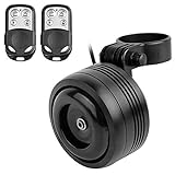 Fascigirl Elektrische Fahrradklingel USB Aufladen Fahrrad Alarm Fahrradhupe Kabellose Fahrradklingel Elektrofahrrad