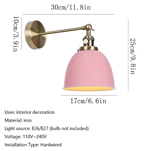 Lámpara de comedor retro y aplique E27 para iluminación de hotel 3