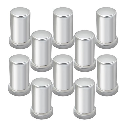 GG Grand General 10258SP 33 mm X 3-3/8 Inches Chrome Plastic Tube Push-On Nut Cover with Flange