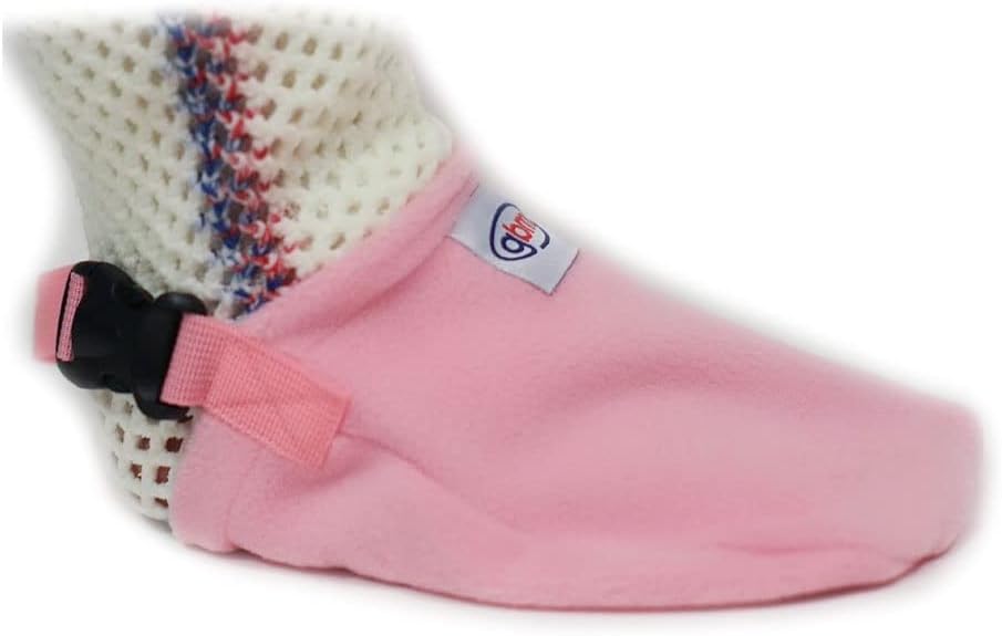 GBM - Cast Sock - Heavy-Duty Non-Slip Adjustable Closed Toe Cast Cover, Fits Virtually Any Leg, Ankle, or Foot Cast (Pink) image 3