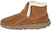 Skechers Women's Go Walk Move-Chugga Imprint Bootie,Chestnut,8 M US