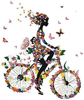 ESH7 1Pcs Colorful Fashion Ironing Stickers 17X20cm Flower Patches Girls Clothing Heat Transfer Iron Washable Applique Patches DIY