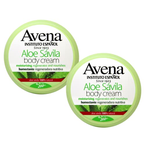 Instituto Español Avena Aloe Savila Body Cream.. Moisturizing, Regenerates, Nourishing. 6.7 oz... amtc by Instituto Espanol