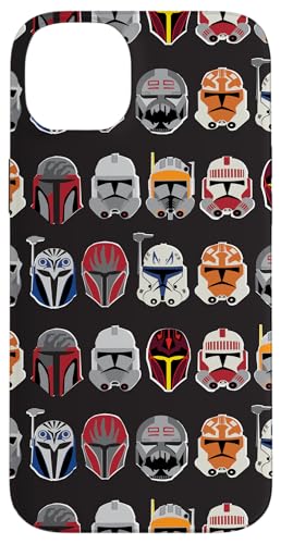 Coque iPhone 14 Plus Star Wars au bureau comme en déplacement look Clone Wars