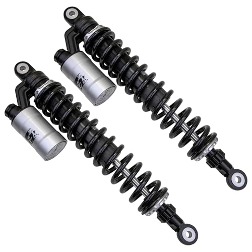 Jake's Adjustable Front Golf Cart Shocks for Jake's Long Travel Lift Kit with External Reservoir | Compatible with EZGO, Club Car, Yamaha | Set of 2