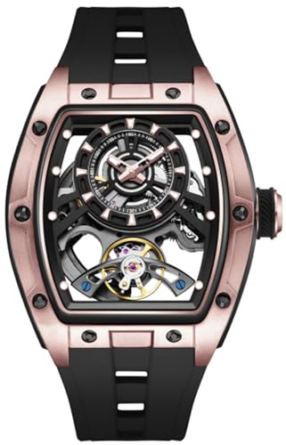 Montre automatique en acier inoxydable et mouvement rubis Free Focus