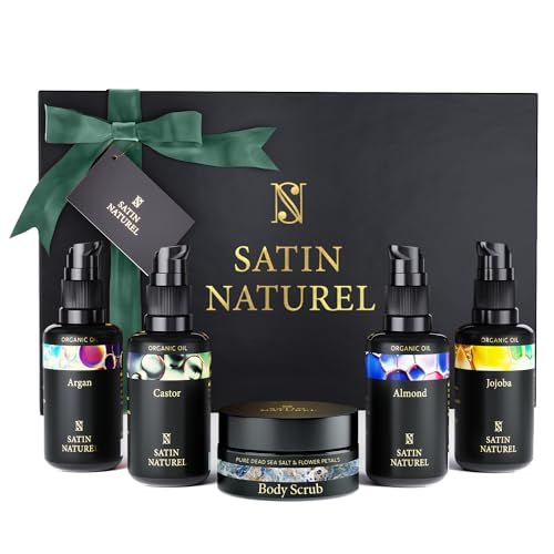 lavera Geschenkset - From Nature with Love - Vitalisierend mit Organgenduft - Naturkosmetik - vegan (1x 200 ml & 1x 250 ml) 5 Geschenke für Frauen - Geschenkset Frauen Weihnachten mit BIO Arganöl + Rizinusöl + Mandelöl + Jojobaöl + Sheabutter - Weihnachtsgeschenke für Frauen - Beauty Set - Wellness Set für Frauen - Skincare
