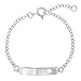 Produktbild Armband für Kleinkinder oder Mädchen, 925 Sterlingsilber, mit Aussparung, Stern, verstellbar, 12,7 cm