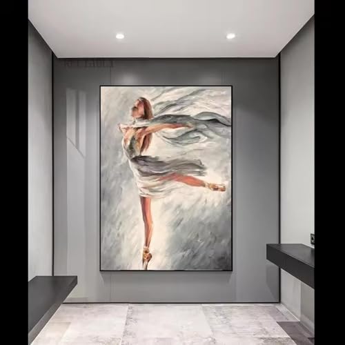 Peinture d'art moderne beauté sexy pour habiller un mur vide sans cadre