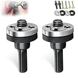 Angle Grinder Connector Set, 2 sets Electric Drill Angle Grinder Connecting Rod Set, New Angles Grinder Tool Drill Arbor Mandrel Adaptor (10mm)