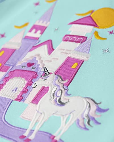 Image of Gymboree Girls' and Toddler Fall and Holiday Embroidered Graphic Long Sleeve T-Shirts