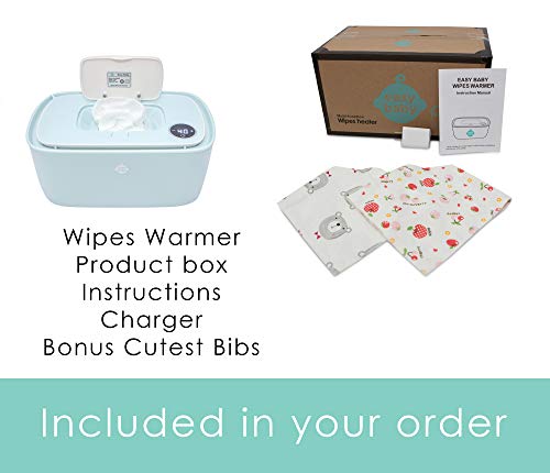 Ez Baby Trendy Wipes Warmer Dispenser Holder - Portable, Plugin, Comfortable Diaper Changing Experience - Infant, Newborn, Baby- (Pink) #TOP2
