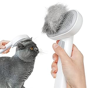 aumuca Cepillo Gatos Autolimpiante