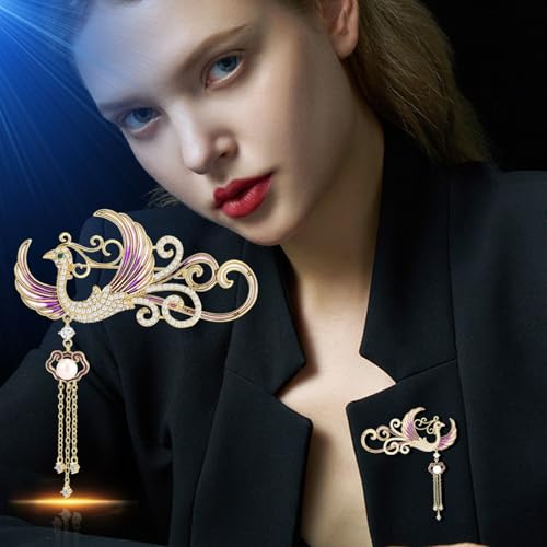 Image of Animal Brooch for Women Girls Rhinestone Animal Brooch Lapel Pin Jewelry Gift for Mom Wife