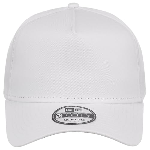 Image of New Era 9FORTY A-Frame Snapback - Blank Custom Cap with Performance Fit from the Icon of Sports and Streetwear Culture