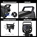 Godox MS300V Studio Flash kit，2xsoftboxes, 2xumbrellas，1xreflector，1xAT-16 Trigger，2x2.4G monolights (with Bowens Mount),Suitable for Studio, Portrait and Fashion Photography.