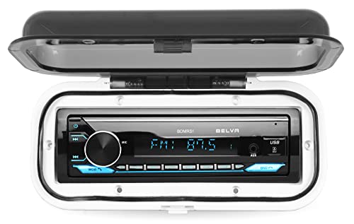Image of Belva Universal Flip-up White Water-Resistant Marine Radio Cover