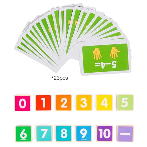 Blocs éducatifs de comptage numérique en bois durable pour apprentissage mathématique premium - 7