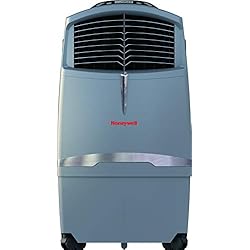 Ventilador Honeywell Agua Honeywell CL30XC Enfriador de aire portátil - Tanque de agua de 30 litros - Gran superficie de enfriamiento - Gris