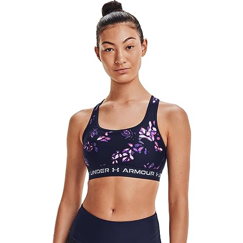 Image of Under Armour Cross-Back Mid Impact Bra