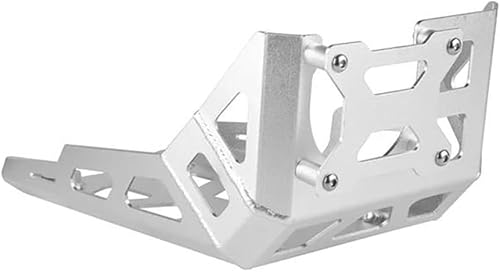 Motorschutz Motorrad-Unterfahrschutz für BMW für G310R G310GS G310 G 310 GS R Motor(Silver-Logo)
