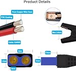 EC5 Jump Starter Cable BatteryJump Starter Cables 10AWG Jump Leads Should Work on All Batteries to Charge a Vehicles Battery Successfully (40 cm)