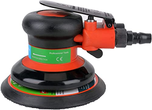 ATAAY Buffer Random Exzenterschleifer Pneumatischer Exzenterschleifer Luftschleifer, 125 mm Vakuum-Exzenter-Polier-/Schleifmaschine Pneumatische Werkzeuge Effizientes Polieren – Bild 4