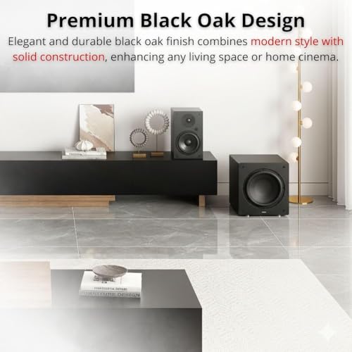 VULKKANO SUB12 Subwoofer Activo de 12 Pulgadas, Frecuencia de 40Hz-200Hz, 200W - imagen 11