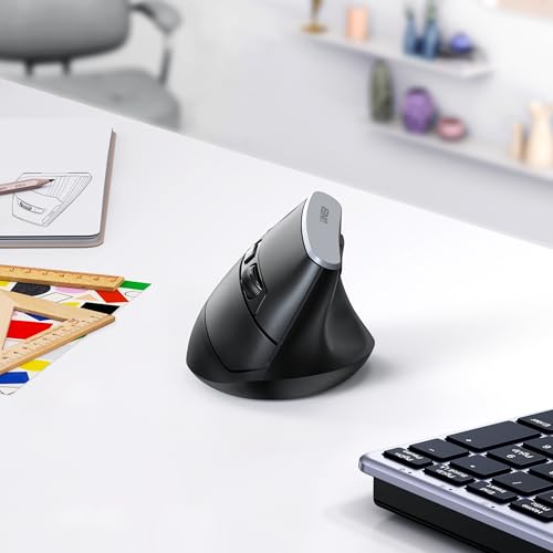 Uineer Vertical Ergonomic Wireless Mouse 2 4GHz 12 Month Battery Life - image 8