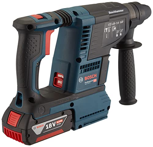 Bosch Professional 18V System Akku Bohrhammer GBH 18V-26 (inkl. 2x6.0 Ah Akku, Schnellladegerät GAL 1880 CV, im… – Bild 7