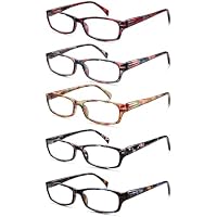 5-Pack JOSCHOO Blue Light Blocking Reading Glasses